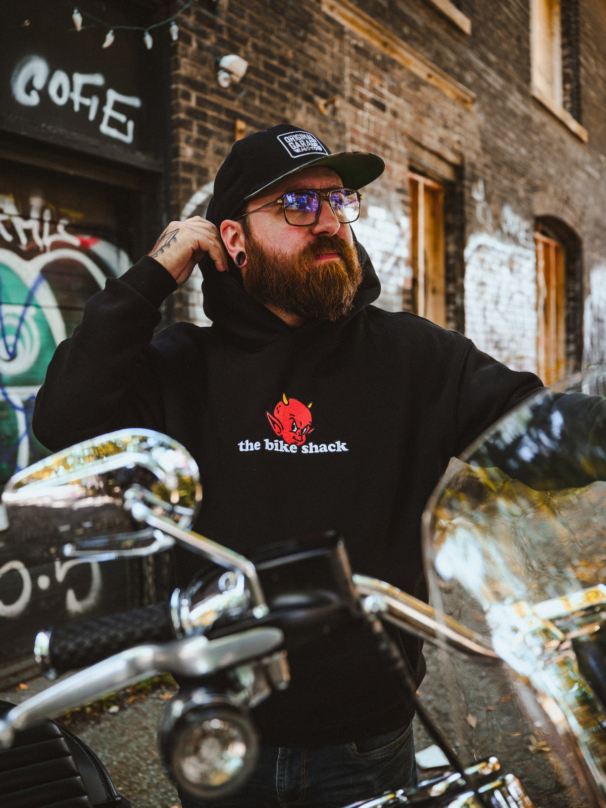 devil head hoodie
