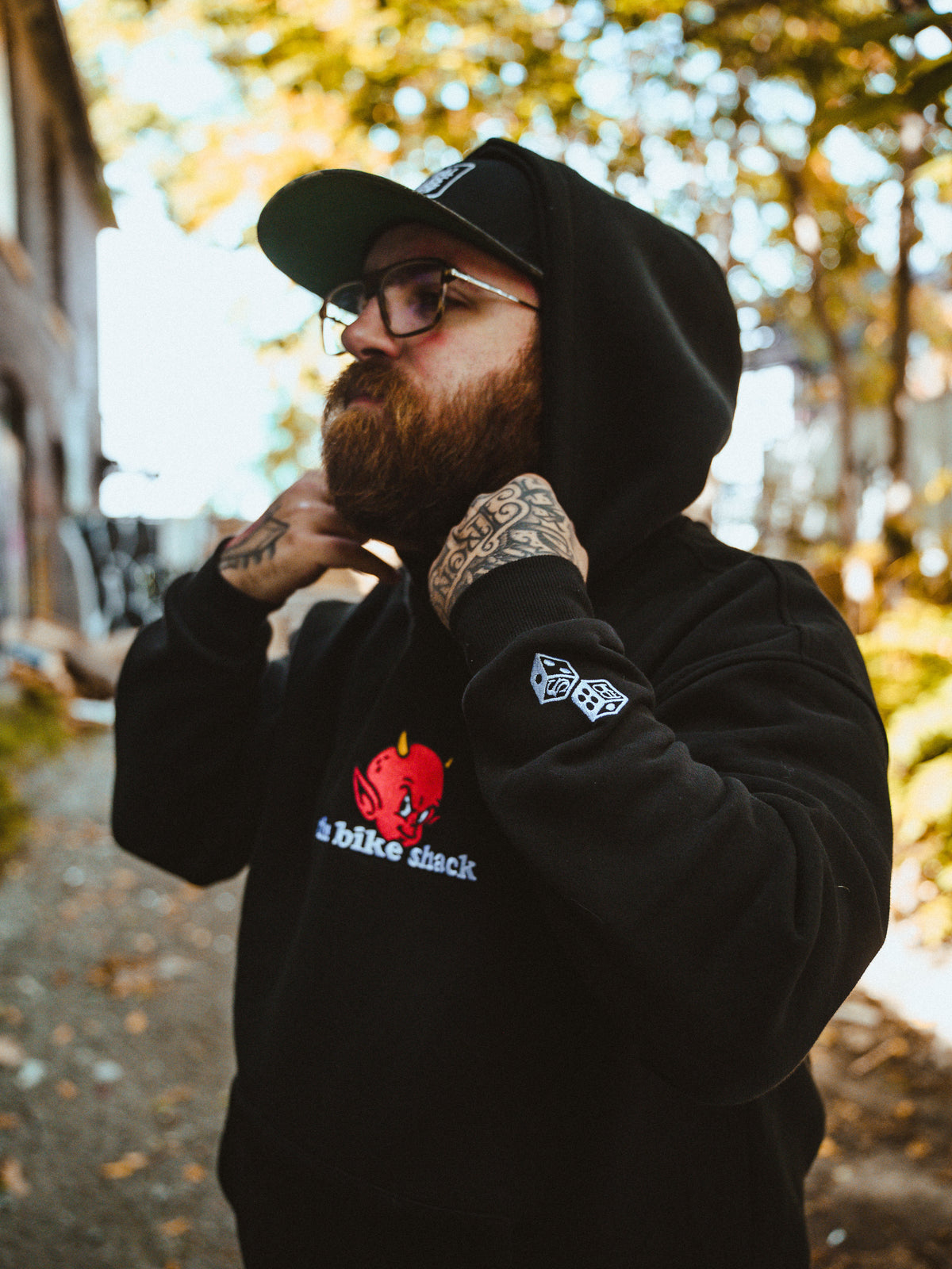 devil head hoodie